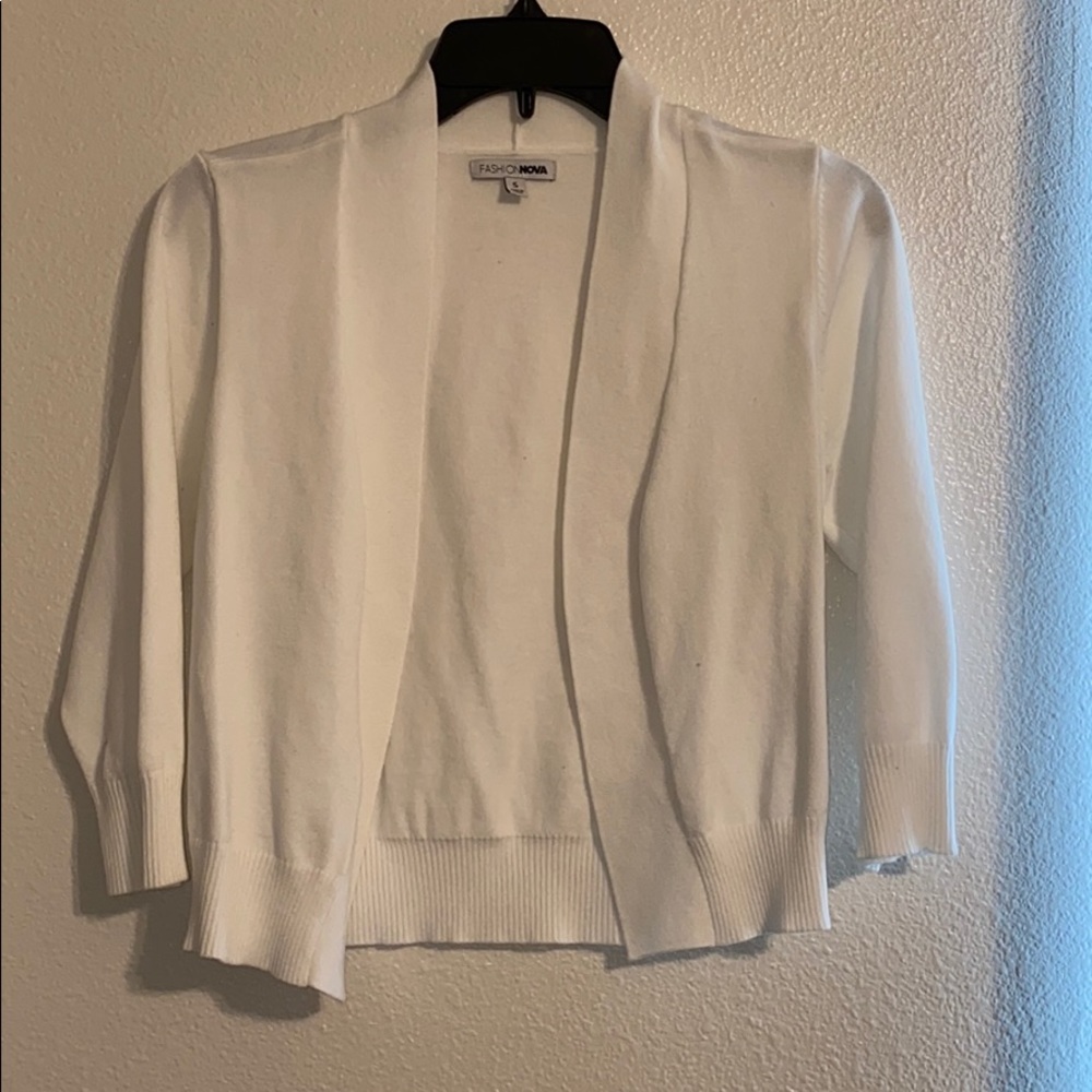 Fashion Nova Cropped Cardigan